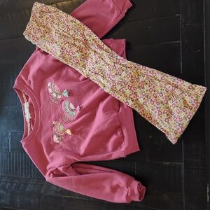 Sweatshirt and Flare Outfit